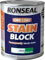 AMK® Ronseal One Coat Stain Block 2.5L White Basecoat Blocks Stains Helps Paint Stick Better and Longer Overpaint in 4 Hours