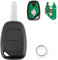 433MHz For Vauxhall Vivaro Key Fob Movano For Nissan Primastar Intersta For Renault Master Key Renault Traffic Kangoo 2 Buttons Remote Key Fob with PCF7946 Chip Key Ring