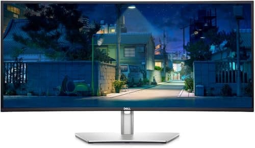 Dell UltraSharp U3421WE 34 Inch Curved 3440x1440 WQHD 1440p IPS LED Monitor Upto 60Hz, 21:9 Aspect Ratio, 5ms Response Time, HDMI DISPLAY USB-C Ports (Renewed)