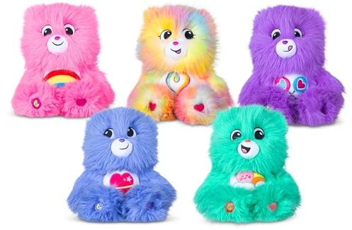 Basic Fun Care Bears 35 cm Fuzzies Blind-Box – Zufällige Auswahl aus Cheer Bear, Share Bear, Daydream Bear, True Heart Bear, Bashful Heart Bear & Hopeful Heart Bear – Weiches Sammelplüsch
