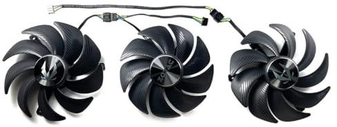 for ZOTAC for GeForce RTX4080 4090 4090D for Trinity Graphics Card Fan Laptop Parts(Set of Three Fans)