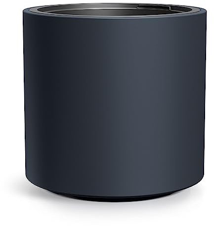Tymar Jardinera grande para exterior, maceta para exterior, maceta grande para exterior (antracita DBHER, ø 40 cm)
