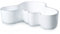 Iittala Schale Aalto 50 x 195 mm Weiß aus Glas
