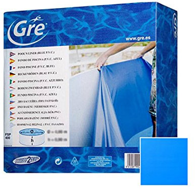 Liner Azul 40/100 para piscina Gre 'diámetro 550 x H120 cm