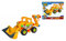 Eichhorn 109325105 - Bob der Baumeister - Constructor Bagger Baggi/Scoop, 142 teilig, FSC 100%, Made in Germany, ab 5 Jahren