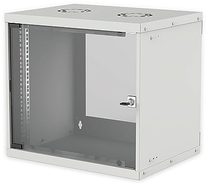 Intellinet Wandverteiler 19 9 HE 540x560 Flatpack grau Rack-Modul 9 Grau