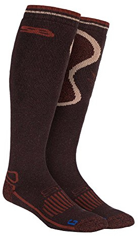 Storm Bloc - Mens Extra Long Knee High Thick Wool Blend Thermal Tall Boot Socks for Wellies