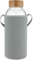 Ferexer 48 oz Sports Borosilicate Glass Water Bottle with Bamboo Lid with Neoprene Sleeve