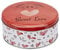 Städter 710122 Sweet Love Gebäckdose, Weißblech, 22cm