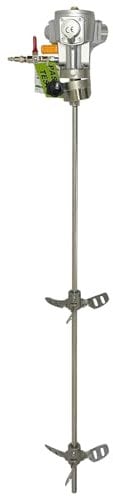 COSMOSTAR 55 Gallonen Pneumatischer Rührwerk 1/8HP Bung Mount Tank Barrel Drum Mixer | Pneumatische Halterung Mixer, Farbrührmaschine Halterung Luft Rührwerk Farbmischung Werkzeug