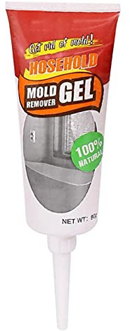 Magic Mold Remover Gel,90g/1pcs Mould Gel,Chemical Household Mold and Mildew Remover Cleaning Gel,Powerful Mold Remover Gel Great for Wall Tiles Grouting Sealant Kitchen Bathroom Sink