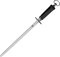 MITSUMOTO SAKARI 12 inch Professional High Carbon Round Knife Sharpener Rod, Diamond Honing Steel for Kitchen Use, Japanese Kitchen Knife Sharpeners (ABS Handle & Powerful Magnet)