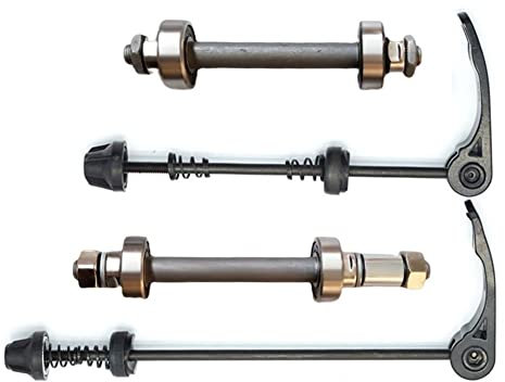 SPORTARC Fahrrad-Schnellspanner, 1 Paar Fahrradnabenachse, Fahrrad, Vorderachse, Hohlachse, Set für Rennrad, Mountainbike, BMX