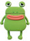 SGVAHY Custodia per AirPods 1 e 2, custodia protettiva per AirPods 1 e 2, con divertente rana, custodia di ricarica wireless Kawaii, in morbido silicone, per ragazze e donne, verde