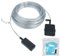 Tjweiqing 15m/49ft Frame TV One Connect Cable, Compatible with Samsung The Frame TV QLED 4K (2019-2024, 43-85 inches), Silver, Male-to-Female Connector, Indoor Use