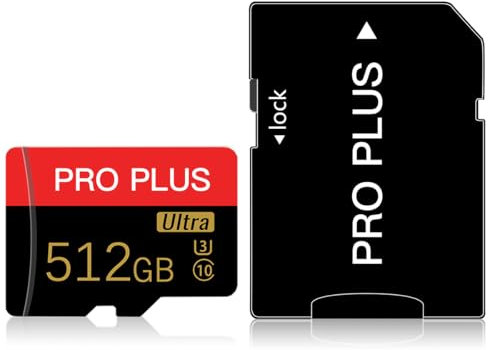 512GB Micro SD Card Memory Card MicroSD Card High Speed Memory Card For Smartphone,Security Camera Tablet and Drone