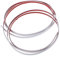 UKCOCO Decorative Strip Edge Banding Strip for Table Adhesive Edge Banding Strip Edge Banding Strip for Furniture Edge Banding Strip for Desk Chrome Corner Trim Soft Glue White