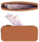 Aeaocvo Travel Makeup Brush Holder, Silicone Makeup Bag with Zipper, Washable for Organizing Cosmetics Make Up Brushes Tools