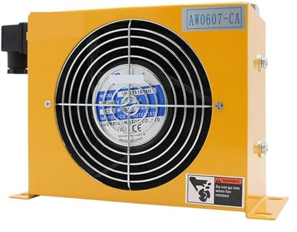 SXYKXYDL AW0607T-CA Radiatore di Raffreddamento dell'olio con Flusso da 30 l/min, scambiatore di Calore, radiatore dell'olio per Sistema Idraulico CNC per Palette VP20 VP30 PUM (AC110)