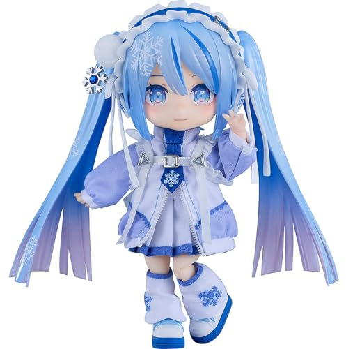 Character Vocal Series 01: Hatsune Mik Nendoroid Doll Action Figure Snow Miku: Yukiiro Pop Ver. 14 cm