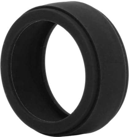SENECESLI Smart Ring Protector, Weiche Silikonringabdeckung Fit Kratzfeste Leichte Hautfreundliche für Frauen für Männer (S-Größe)
