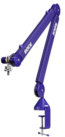 RØDE Microphones Braccio Professionale Premium per Studio PSA1+ (Viola)