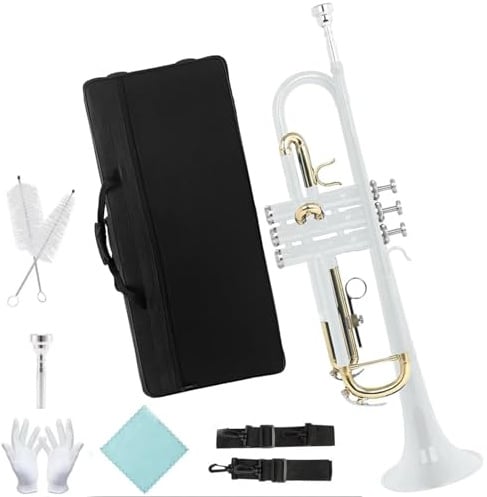 Musikinstrument Trompete Bb-Trompetenset Für Anfänger Mit Bausatz(6)