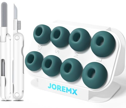 4 Pairs Replacement Ear Tips for AirPods Pro 1st/2nd (XS/S/M/L-Green)