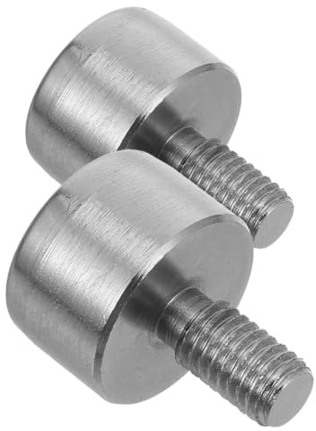 PACKOVE 2 Stück Hochleistungs Kugellager mit 12 Mm Gewinde Kugelgelagerte Rollen aus Stahl Langlebige Kugellager Lenkrollen für Industrie und Maschinen