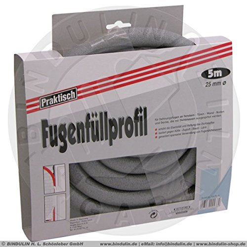 Fugenfüllprofil (Ø10mm 5 m grau)