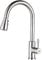 Ibergrif Grifo Cocina Extraíble 360° Giratorio, 3 Modos de Agua, Acero Inoxidable 304, Ahorro Energético 30%, Instalación Sin Herramientas en 5 Minutos, M22137