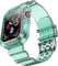NotoCity Correa Compatible con Apple Watch SE, para Apple Watch Serie 8/7/6/5/4/3/2/1 42mm 44mm 45mm Correa de Repuesto con Funda, Creativa,Transparente (Verde oscuro)