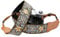 Padwa Lifestyle Camera Strap - 2 Wide Cowhide Head Cotton Camera Straps for Photographers,Vintage Universal Neck & Shoulder Camera Straps for All DSLR Cameras(Yellow Flowe)