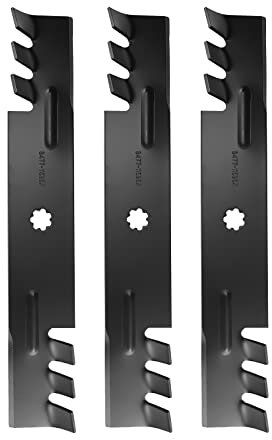ILONPA GX21784 GY20852 121,9 cm verzahnte Mulchmesser für John Dee re D140 E140 LA145 AM141035 GX21786 155C LA130 LA140 LA155 LA165 D140 E170 E160. E150 X105 121,9 cm CH Deck Rasenmäher (7-Punkt-Stern