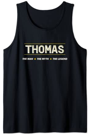 Herren THOMAS - the Man the Myth the LEGEND | Mythos Legende Name - Tank Top
