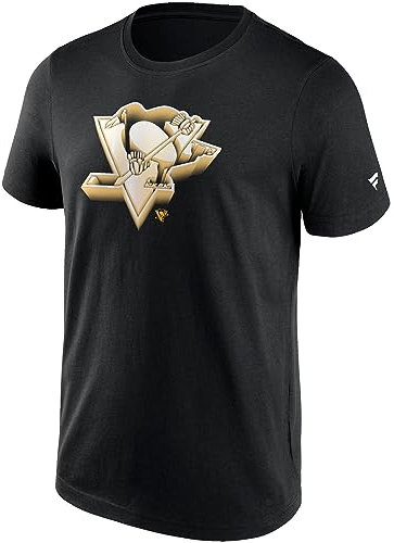 Fanatics NHL Shirt - Chrome Logo Pittsburgh Penguins - M