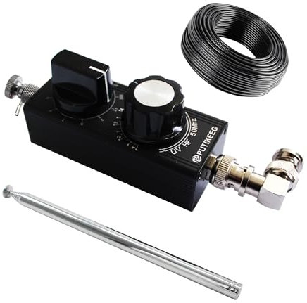 Mini ANT 20 W QRP Antenna a onde corte HF Antenna 5 MHz-55 MH Full Band FM, aviazione, antenna UV, ricezione radio stereo