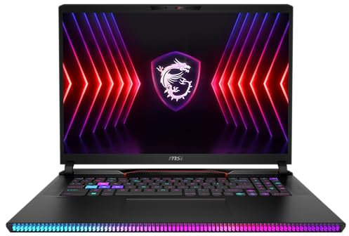 MSI Raider GE78 HX 14VHG-672 (schwarz, Windows 11 Pro 64-Bit, 43.2 cm (17 Zoll), 2 TB SSD)