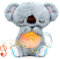 Yizemay Schlummer Koala mit Herzschlag, Schlummer Otter Kuscheltier, Koala Kuscheltier Kinder Spielzeug, Schlafotter Baby Geschenke, Einschlafhilfe Plüschtier, Lindern Baby Angstlinderung