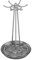 Folpus Rotierender Utensilienständer, Spatel, Löffel, Suppenkelle, Halter, Abtropfschale, SILBER
