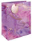 Pink & Purple Gold Marble Large Gift Bag 33cm