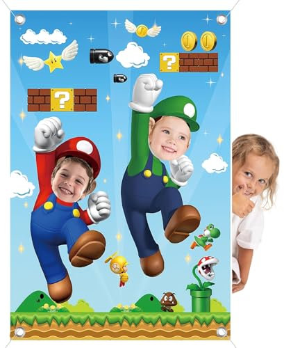 Geburtstagsparty Deko, Fotohintergrund Banner 150 x 100 cm Geburtstag Fotowand Hintergründe für Fotostudios Party Kindergeburtstag Happy Birthday Dekoration für Kinder Mädchen Junge