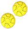 Fenrir - Dog Ball - High Bouncing Yellow Rubber Ball for Fetch & Recall - 2.5 Inch Durable Floating Dog Toy - Water Retrievable Interactive Ball for All Breeds (Medium 2 Pack)​