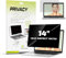 Fluflyer 14 Zoll Laptop Blickschutzfolie 16:9, Anti-Blaulicht, Blendfrei, Augenschutz, Anti-Reflexion, Displayfilter Sichtschutzfilter Kompatibel mit HP/Dell/Acer/Asus/Lenovo/ThinkPad (310 * 174mm)