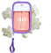 Set di Fragranze Eau de Toilette, 5 Profumazioni Diverse, Spray Portatile con Custodia Viola, 48ml,Profumo affascinante,Un profumo floreale per un fascino di lunga durata. (Gelsomino)