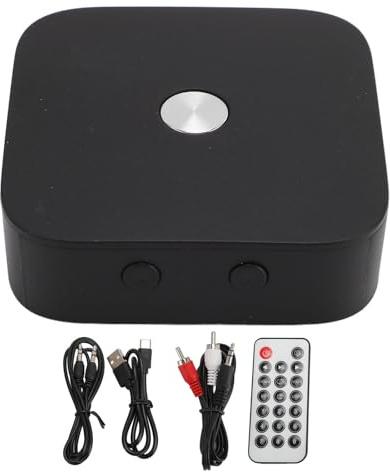 Denash Empfänger, NFC Sound Receiver mit Fernbedienung für den Lautsprechermusik -Player, Drahtlosen 5.0, Upgrade des Alten Stereoverstärkers, Dual -Geräte -Verbindung, 8 -Stunden