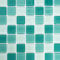 Mosaik Fliese Transluzent grün Glasmosaik Crystal grün für WAND BAD WC DUSCHE KÜCHE FLIESENSPIEGEL THEKENVERKLEIDUNG BADEWANNENVERKLEIDUNG Mosaikmatte Mosaikplatte