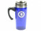 Chelsea FC Official Football Travel Mug (One Size) (Blue/Silver)