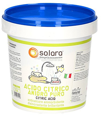 Solara Acido Citrico Anidro Puro 750 g