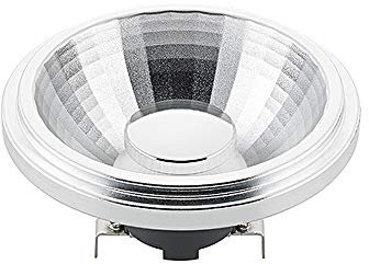 Blendfreie LED Reflektorlampe AR111 ARGENT DIM, 12V, Ø 11.1cm / L 5.5cm, G53, 12W 2700K 800lm 10° CRI>92, dimmbar
